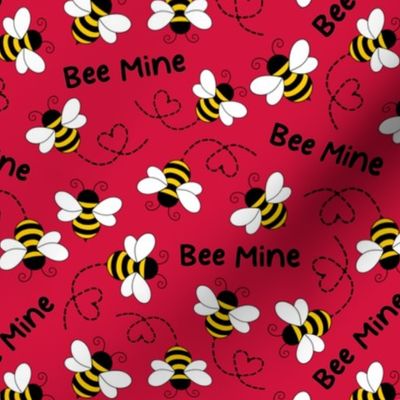 Medium - Bee Mine - Candy Apple Red 