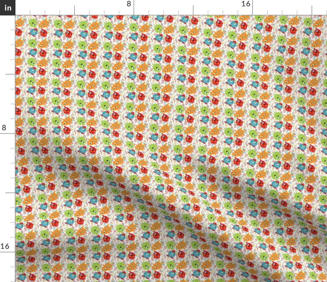 Monster fabric small rotation