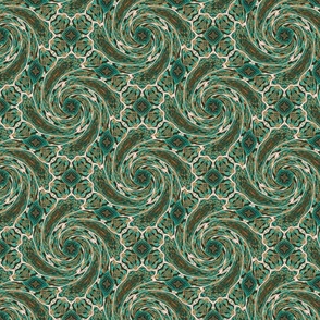 Abstract diagonal swirl wave pattern.