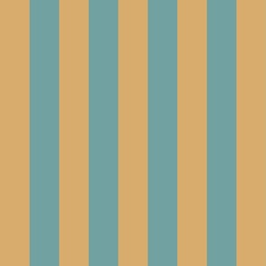 Delaware State Colonial Blue and Buff Vertical Stripes