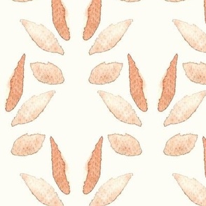 the beige leaves
