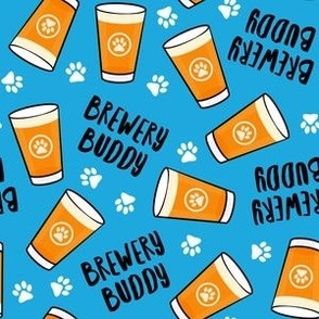 Brewery Buddy - Dog and Beers - Beer glass - blue - LAD22