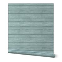 Light Teal Broad Horizontal Stripes - Medium Scale - Watercolor Aqua Background Textured