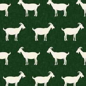 (small scale) goats - farm animals - forest  - LAD22