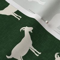 goats - farm animals - forest  - LAD22
