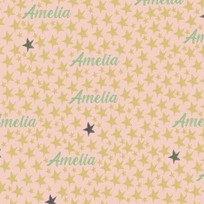 Amelia baby star fabric