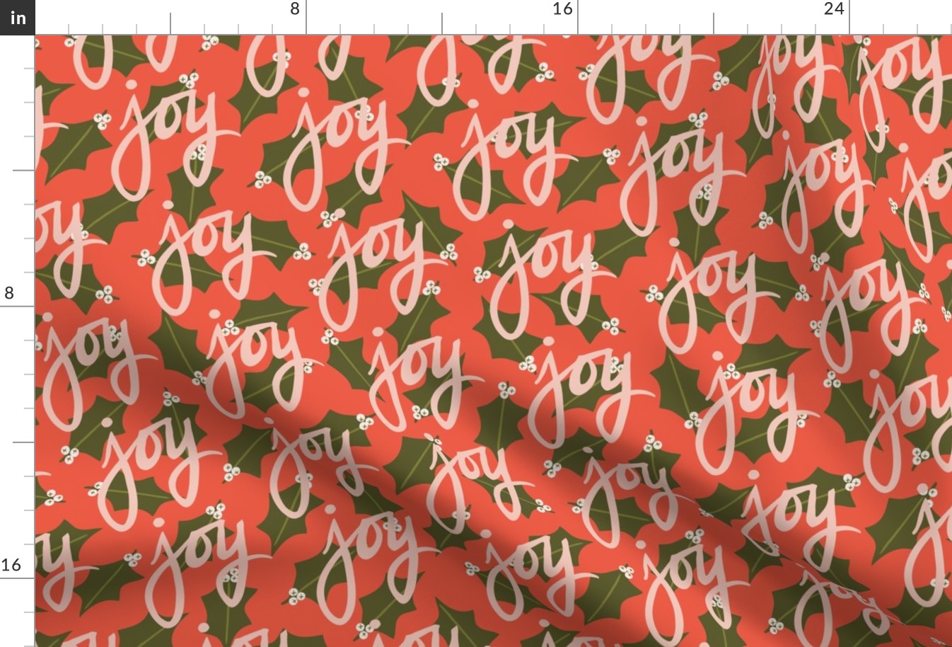 Joy Holly | Red, Green, + PInk