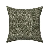 Bluebell- MEDIUM - by William Morris  - sage  William Morris art nouveau deco, Damask