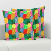 Colored cacti