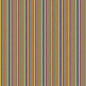 Multicolor striped design