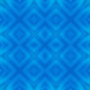 Blue on Blue Diamond Pattern
