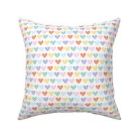 Queen of hearts Pastel Rainbow by Norlie Studio