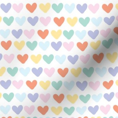 Queen of hearts Pastel Rainbow by Norlie Studio