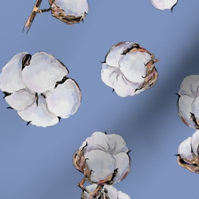 Cotton flower pattern 