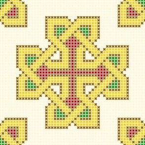 13976992 © cross stitch celtic knotwork