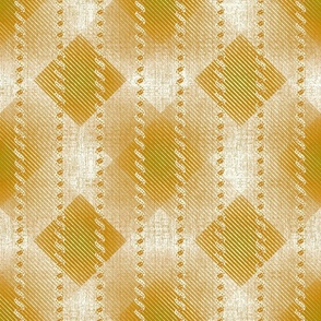 Rococo Plaid (gold)