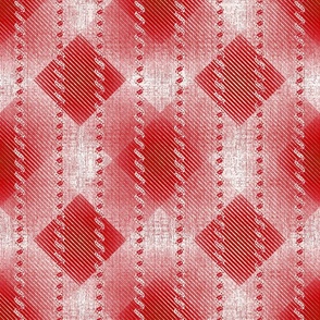 Rococo Plaid (red)