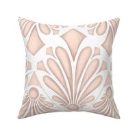 1920's Art Deco Peach