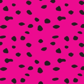 Cheetah Pattern Pink and Black