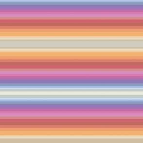 Prism - chromatic soft rainbow stripe