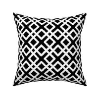 Weave Ikat _ Black and White