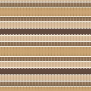 Stripes in Shades of Brown