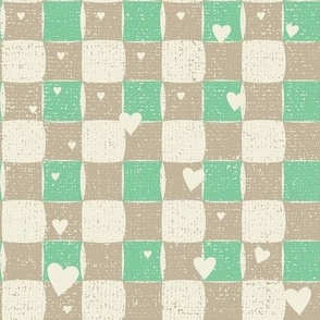 Hearts Check (Mint)