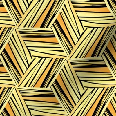 Yellow and Black weave pattern