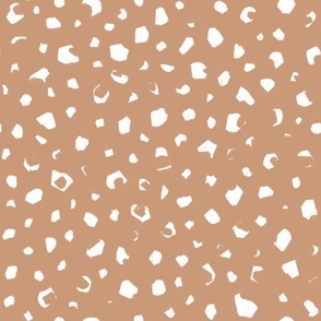 Abstract dots Caramel