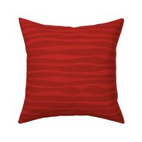 stripes waves red 12 inch