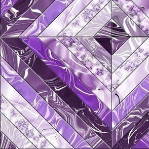 Purple Marble Parquet