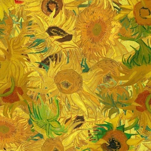Vincent Van Gogh "Sunflowers"