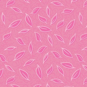 Lacy leaf scatter - pink