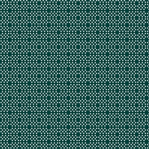 polka dots - green