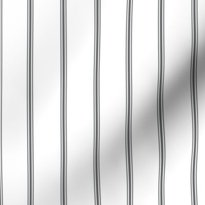 Grey stripes on white - dark
