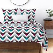 chevron cheater quilt patchwork solids