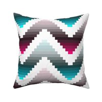 chevron cheater quilt patchwork solids