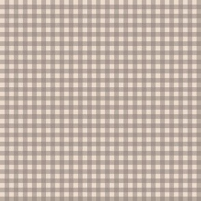 Neutral checks, light taupe and Buff -  SMALL