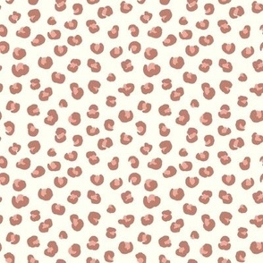 Sweet Valentine Leopard cheetah print Spots-Neutral 
