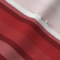 Small Poppy Red Shades Modern Interior Design Stripe