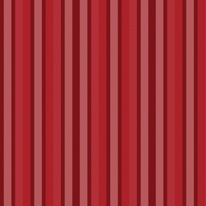 Small Poppy Red Shades Modern Interior Design Stripe