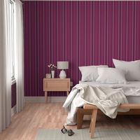 Large Berry Shades Modern Interior Design Stripe