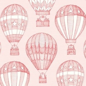 hot air balloons I pink small