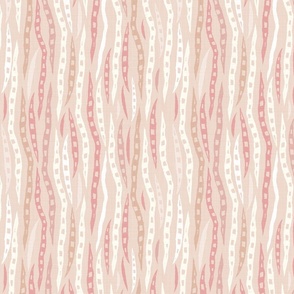 Rustic Striped Stripes Blush - Large