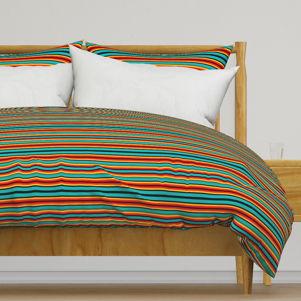 Turquoise Serape 