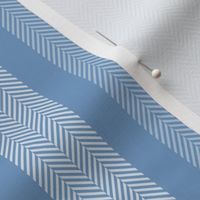 Large Sky Blue Shades Modern Interior Design Stripe