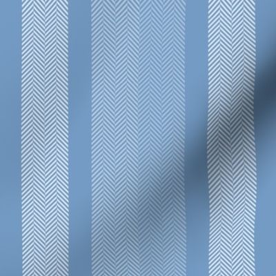 Large Sky Blue Shades Modern Interior Design Stripe