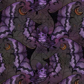 Large // Spooky Gothic bats 