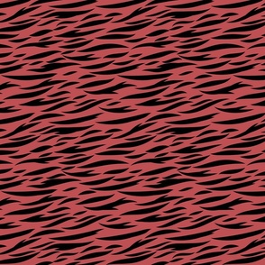 Black tiger stripes - Medium scale