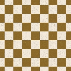 olive green checkers Large scale textured bold geometric checkerboard, organic speckles in contrasting colours, for adult apparel, elegant pjs, pretty pillows and cosy home decor 
